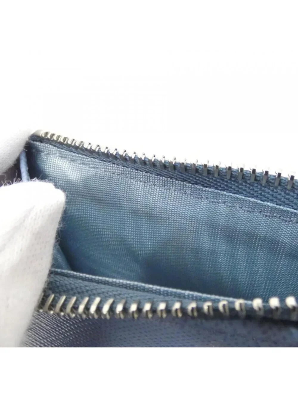 Prada Wallet Silver